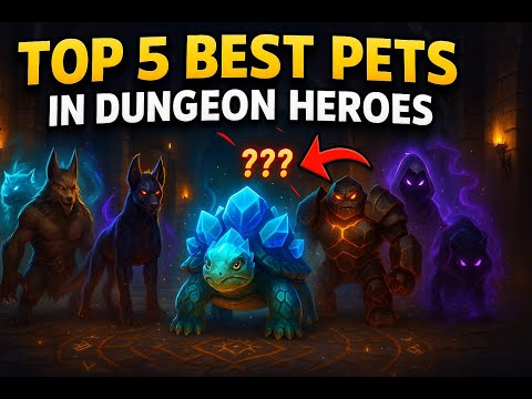 Video thumbnail: Top 5 Best Pets in Dungeon Heroes